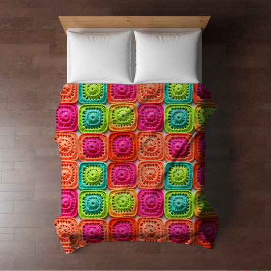 Blanket - Neon Crochet - PREORDER