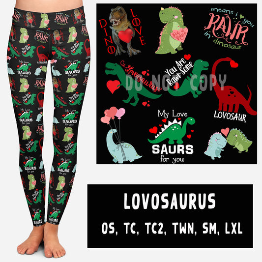 VDAY BATCH-LOVOSAURUS LEGGINGS AND JOGGERS