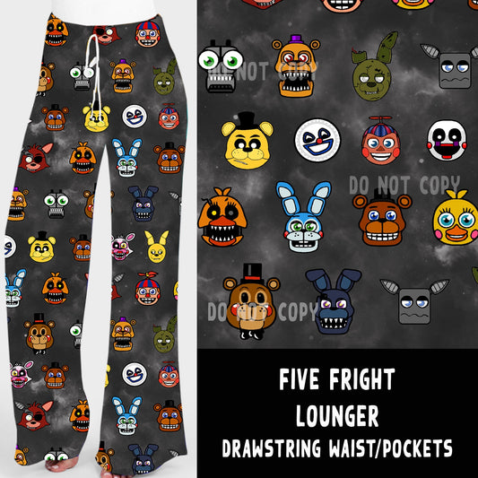 BATCH 63-FIVE FRIGHT ADULT/KIDS LOUNGER