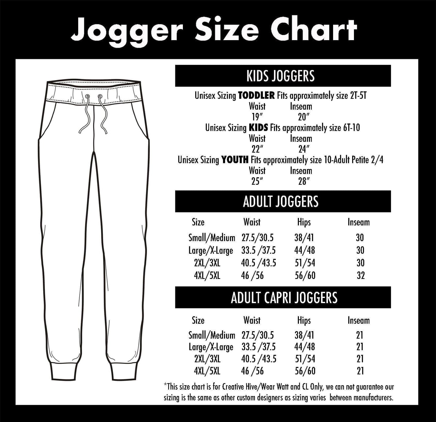 Magical Cookies - Full & Capri Length Joggers