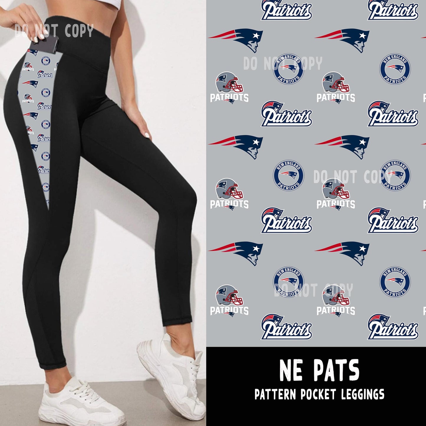 FBALL RUN-NE PATS LEGGINGS/JOGGER