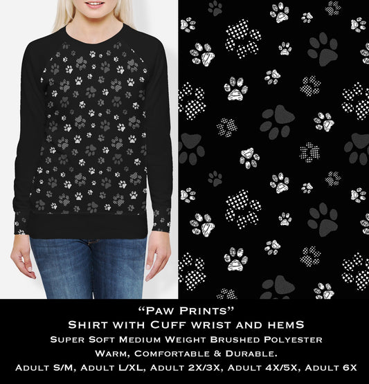 Paw Prints - Cozy Comfort Sweatshirt