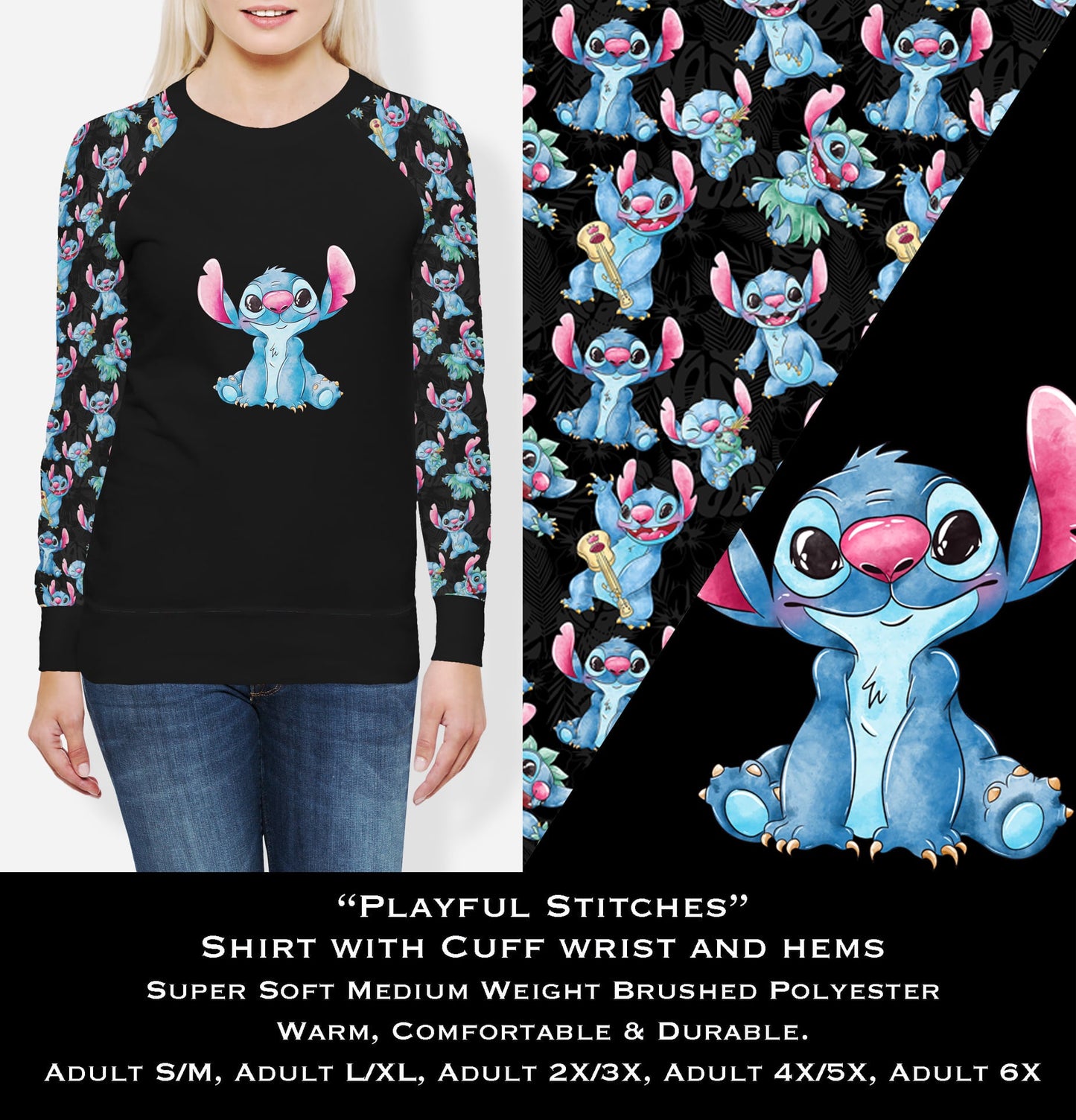 Playful Stitches Cozy Comfort Sweatshirt