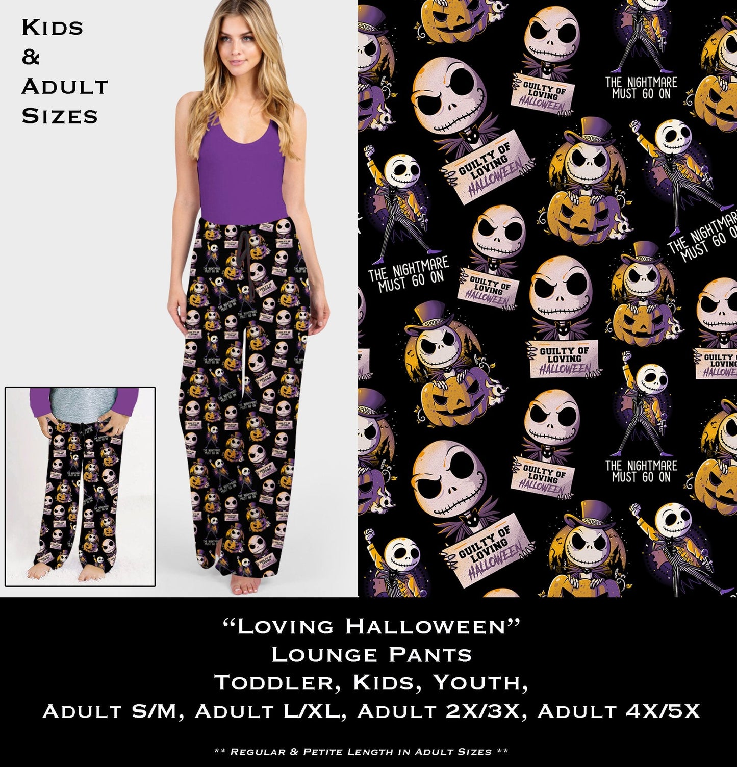 Loving Halloween Lounge Pants