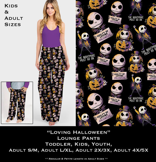 Loving Halloween Lounge Pants