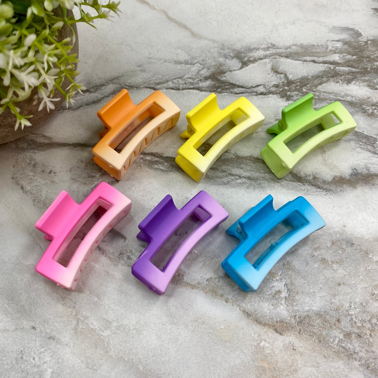 Mini Hair Clip - Ombre