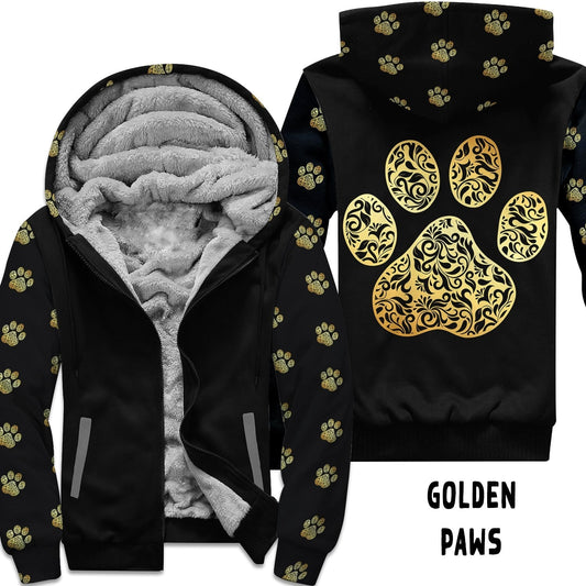 GOLDEN PAWS- FLEECE/COTTON LINED JACKETS RUN 12 PREORDER CLOSING 11/29