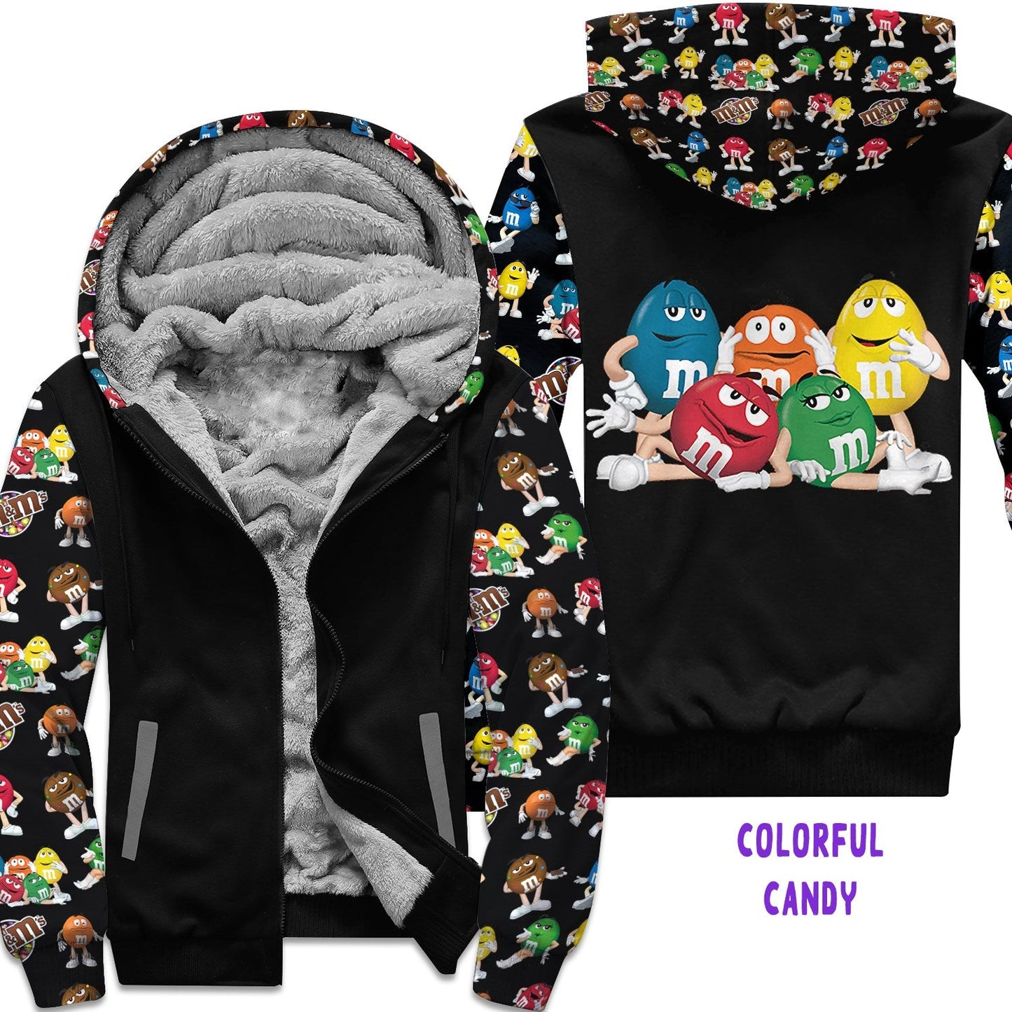 COLORFUL CANDY- FLEECE/COTTON LINED JACKETS RUN 12 PREORDER CLOSING 11/29