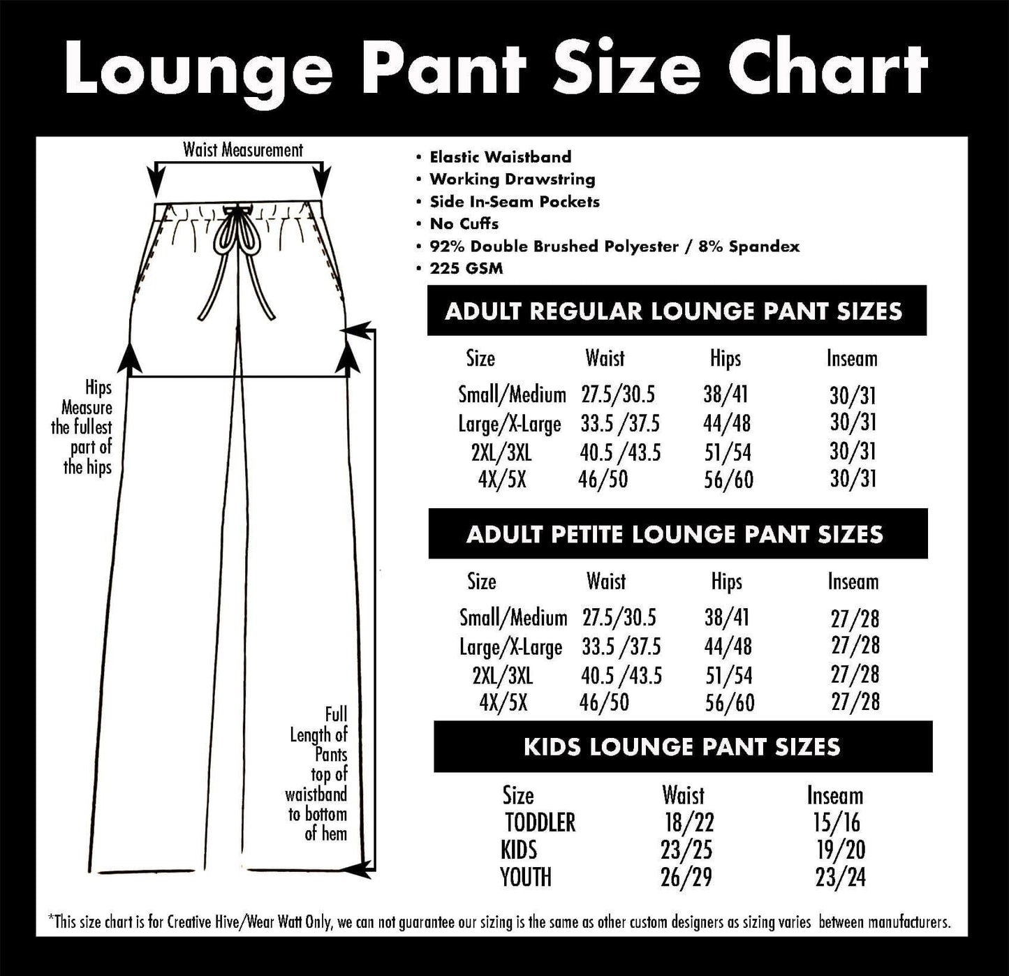 Skull Star Eyes - Lounge Pants