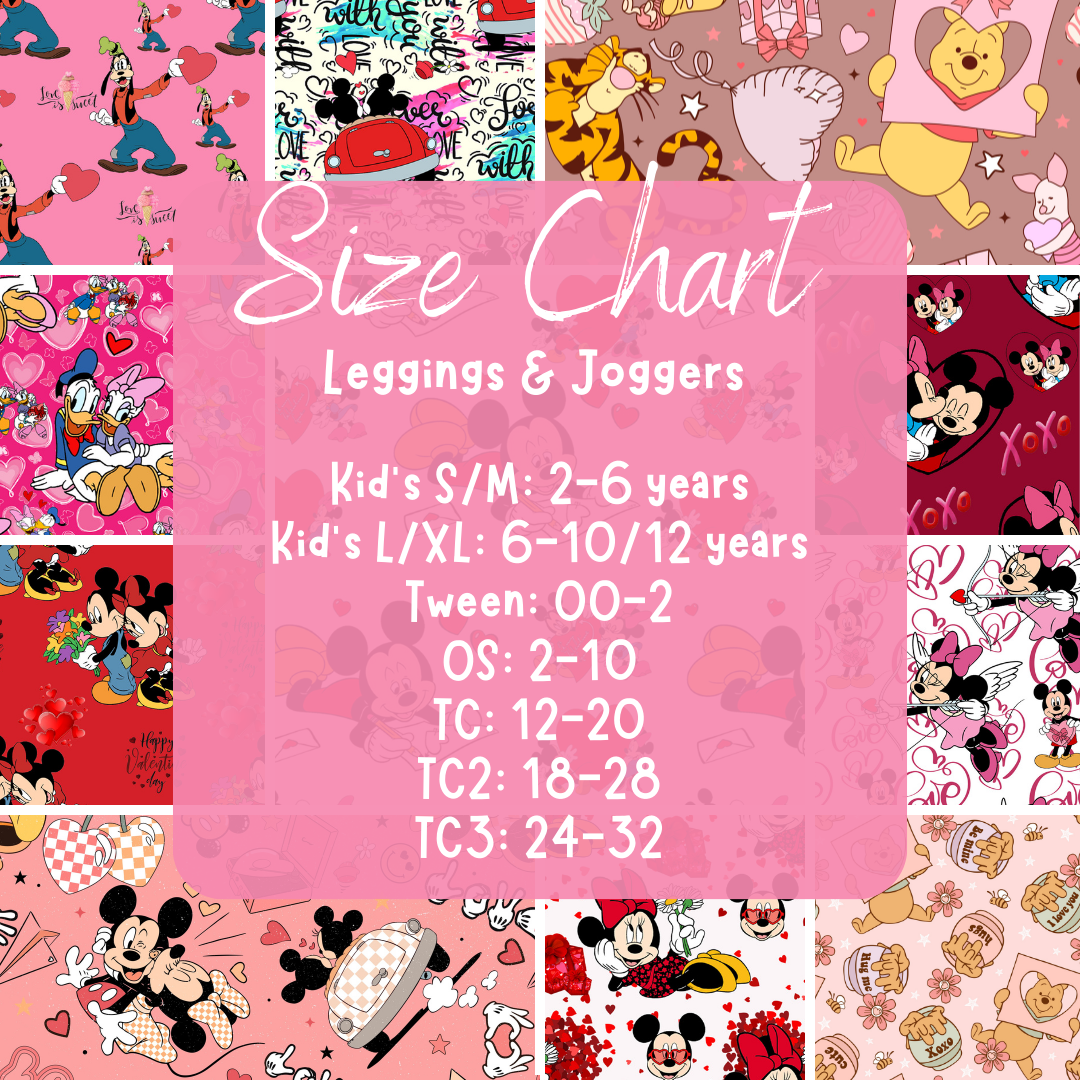 Batch #251 - Magical Love Presale - Closes 12/10 - ETA Late Jan - XOXO Vday Joggers