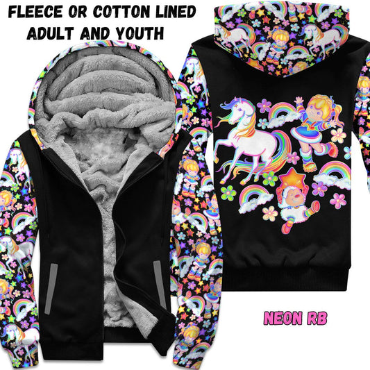 NEON RB- FLEECE/COTTON LINED JACKETS RUN 12 PREORDER CLOSING 11/29