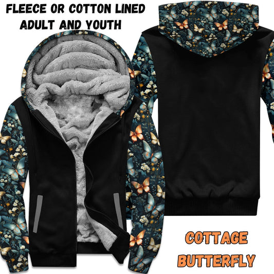 COTTAGE BUTTERFLY- FLEECE/COTTON LINED JACKETS RUN 12 PREORDER CLOSING 11/29