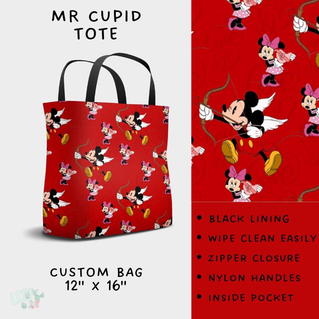 Batch #251 - Magical Love Presale - Closes 12/10 - ETA Late Jan - Mr Cupid Tote