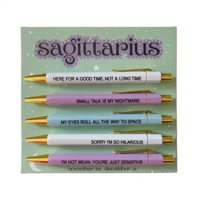 Pen Set - Sagittarius - PREORDER