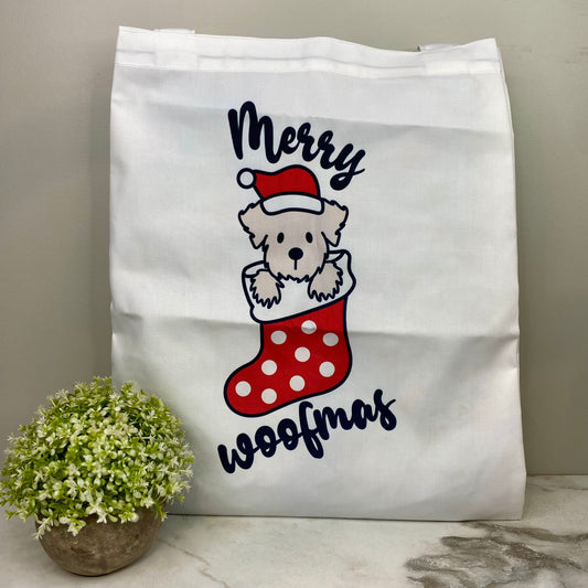 Tote Bag - Christmas - #13 - Merry Woofmas