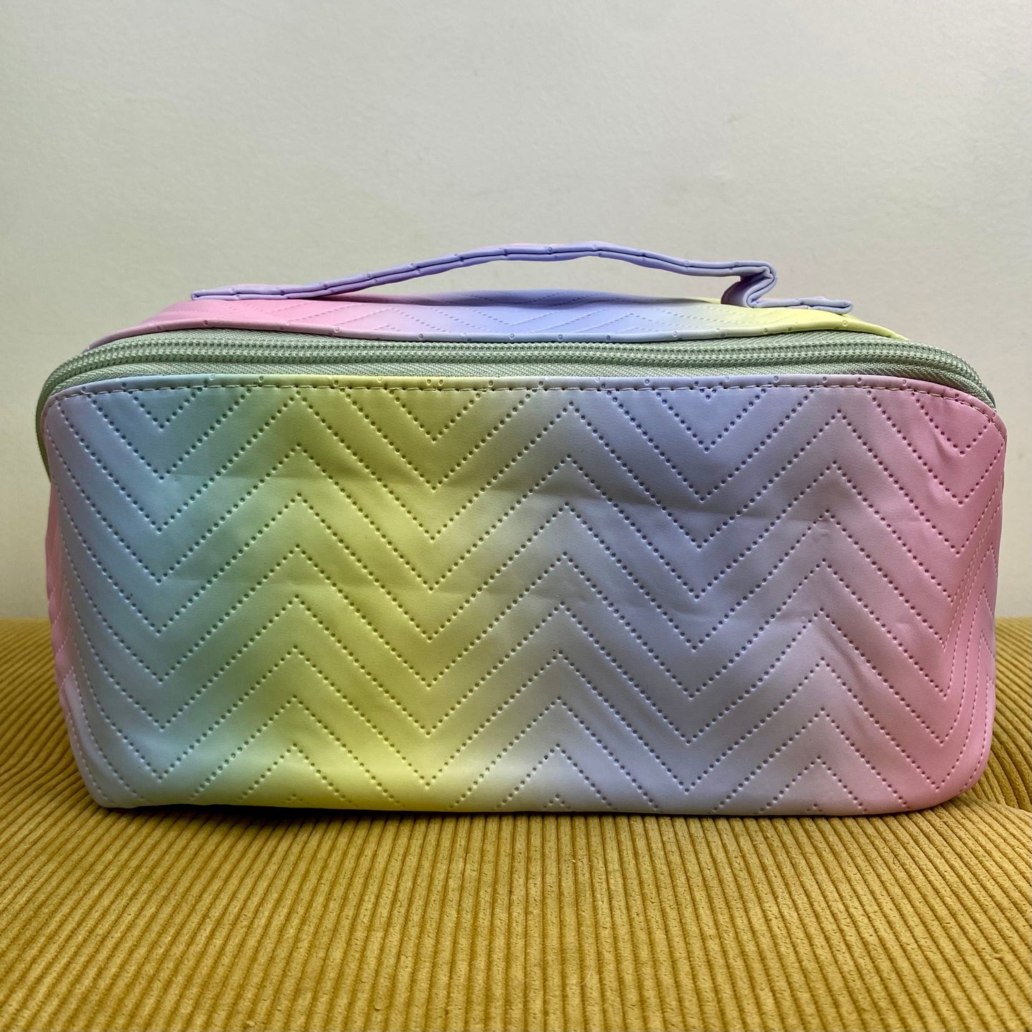 Oversized Lay Flat Cosmetic Bag - Tie Dye