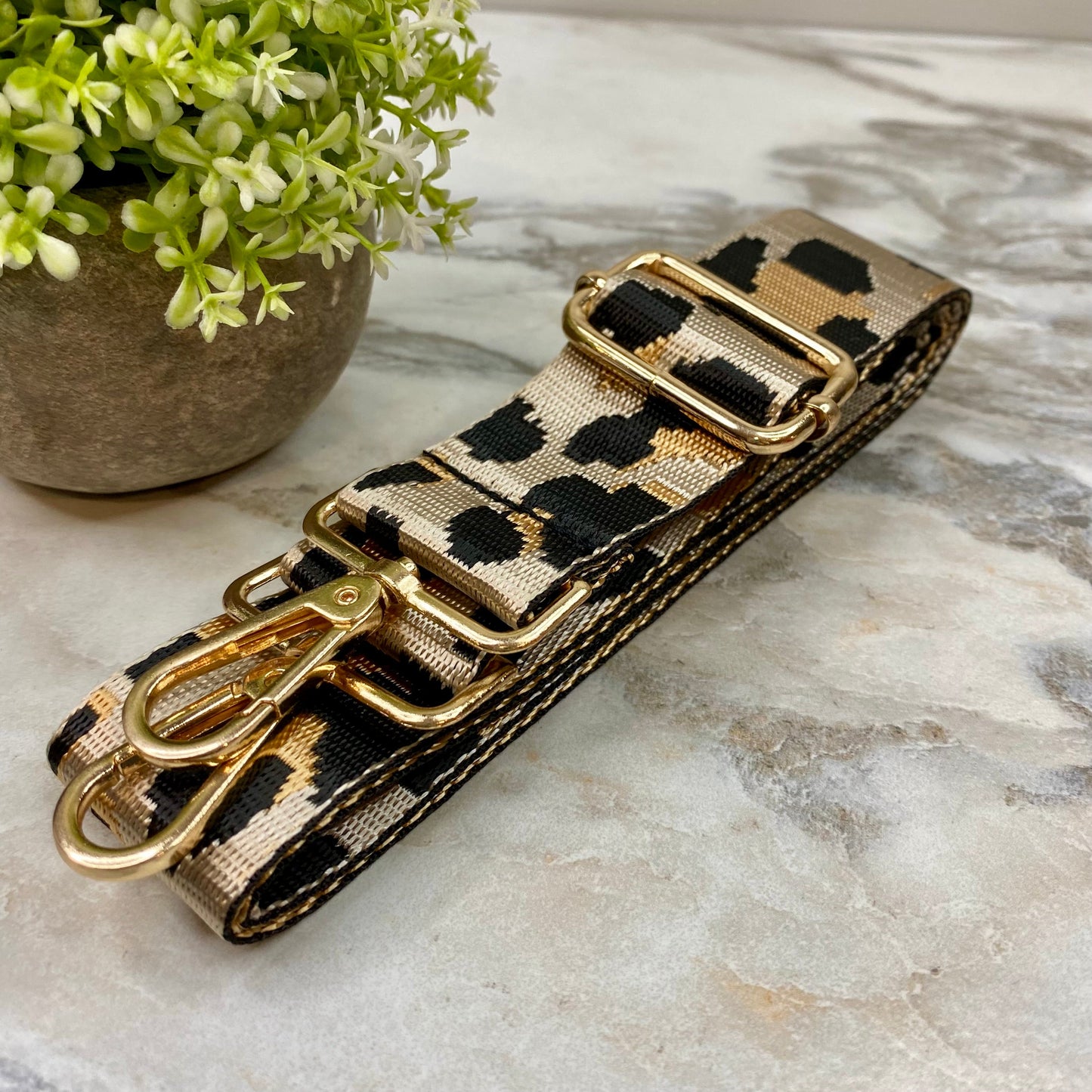 Replacement Strap - Gold Animal Print