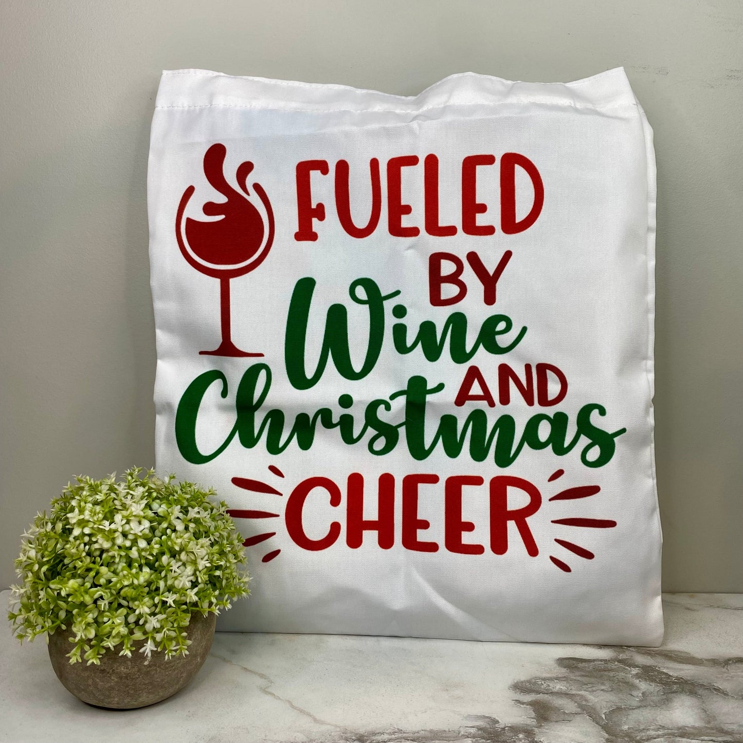 Tote Bag - Christmas - #38 - Fueled By Wine