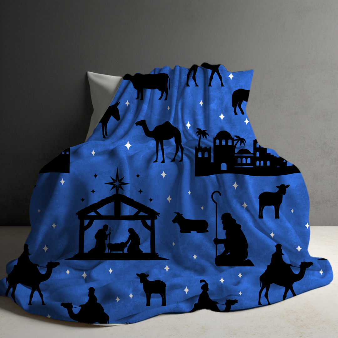 Blanket - Christmas - Nativity