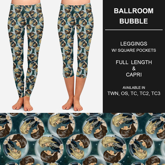 RTS - Ballroom Bubble Leggings w/ Pockets