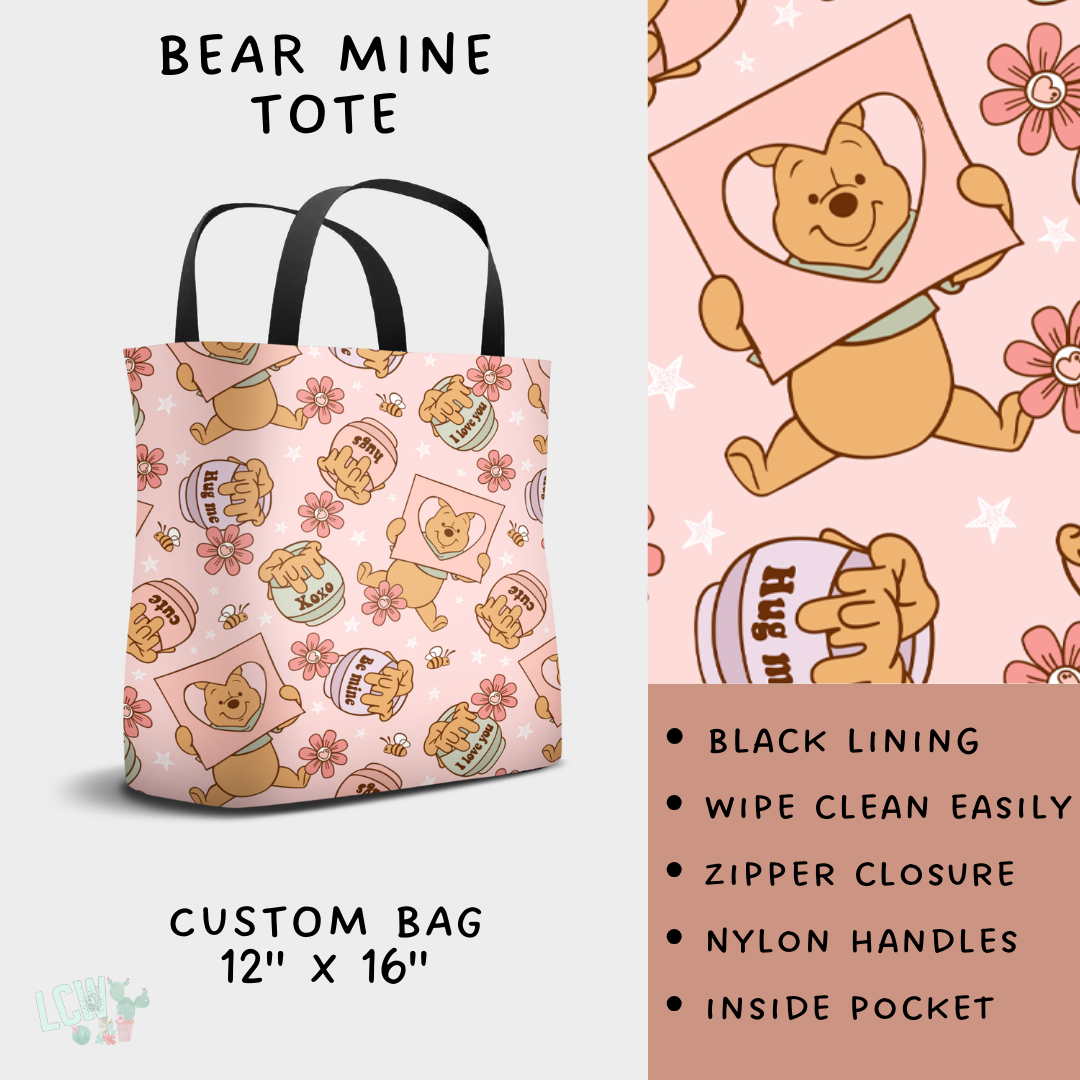 Batch #251 - Magical Love Presale - Closes 12/10 - ETA Late Jan - Bear Mine Tote