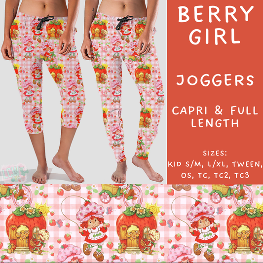 Batch #249 - October Request Run - Closes 12/6 - ETA late Jan - Berry Girl Full and Capri Length Joggers