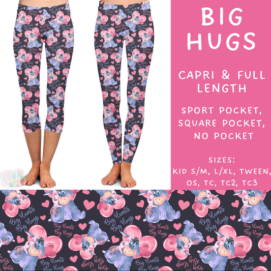 Batch #250 - Magical Valentine - Closes 12/9 - ETA late Jan - Big Hugs Full and Capri Length Leggings