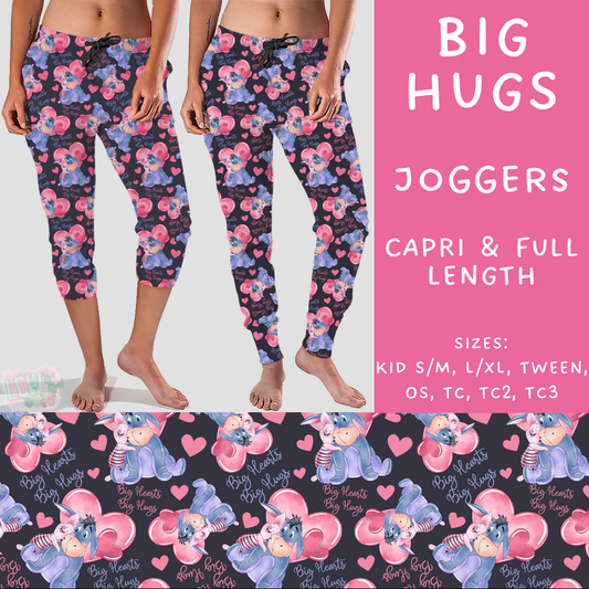 Batch #250 - Magical Valentine - Closes 12/9 - ETA late Jan - Big Hugs Full and Capri Length Joggers