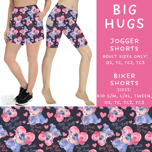 Batch #250 - Magical Valentine - Closes 12/9 - ETA late Jan - Big Hugs Biker & Jogger Shorts