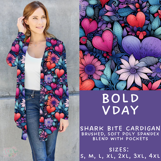 Batch #252 - Valentines Day - Closes 12/11 - ETA late Jan - Bold Vday Cardigan