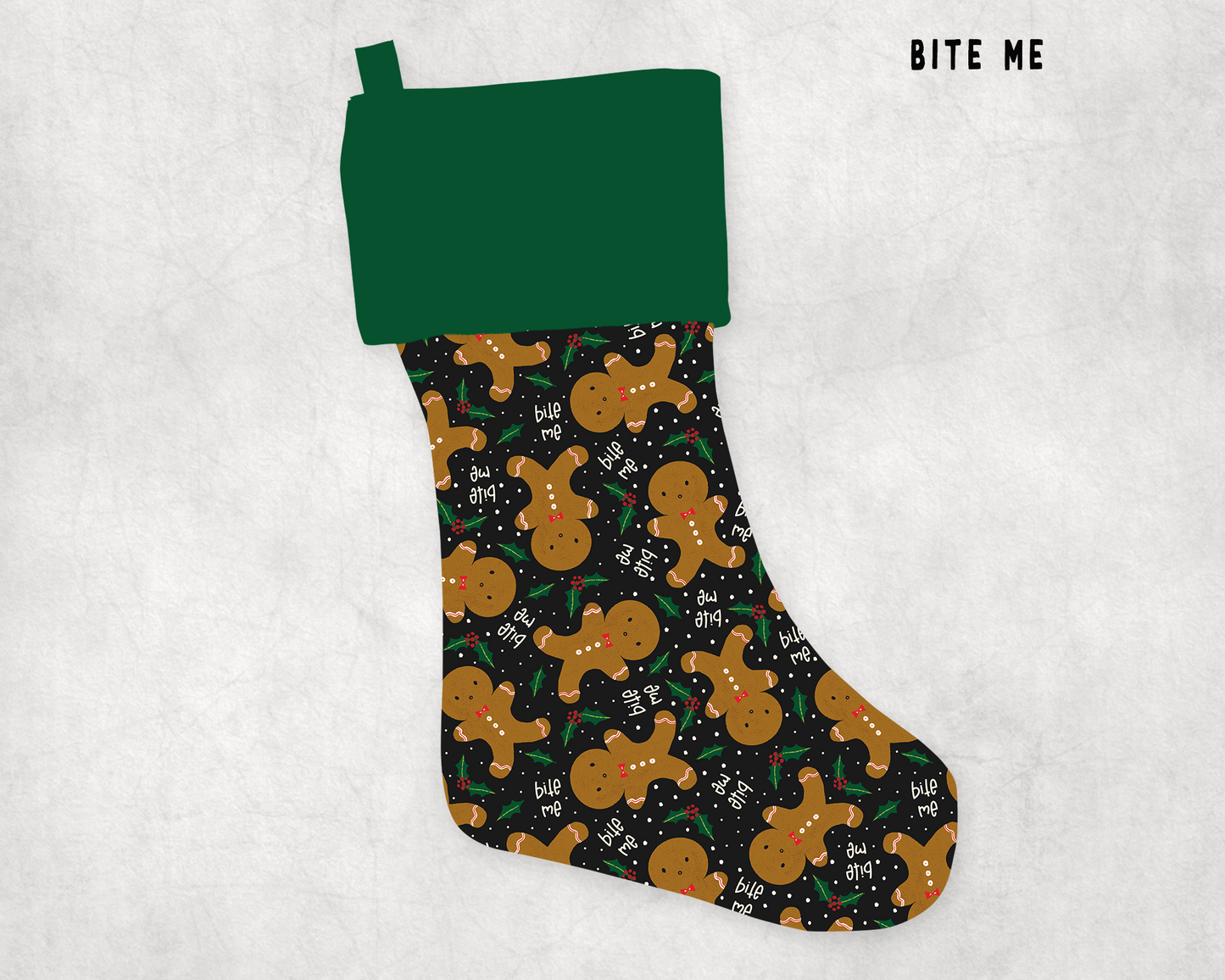 XMAS STOCKINGS-BITE ME