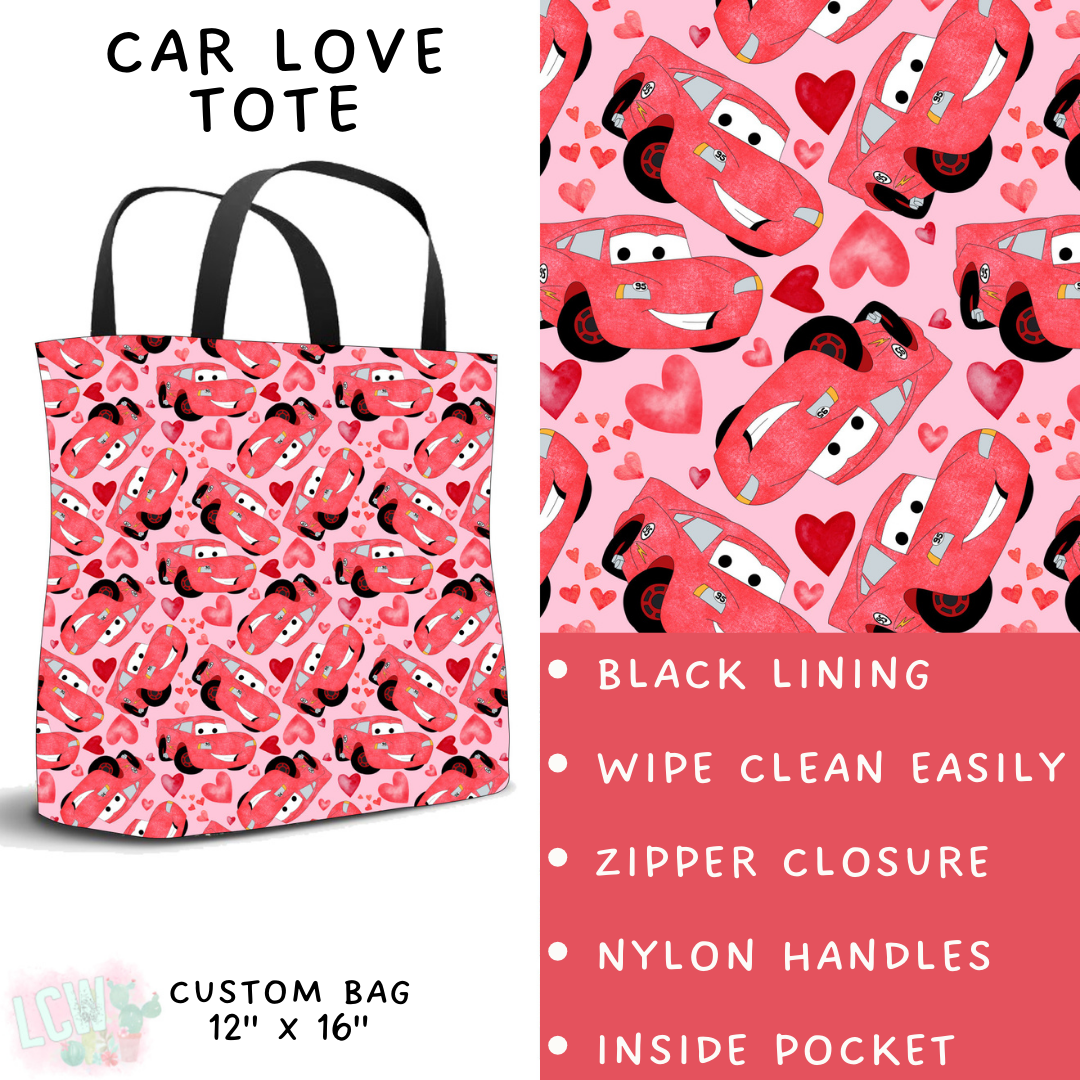 Batch #250 - Magical Valentine - Closes 12/9 - ETA late Jan - Car Love Tote