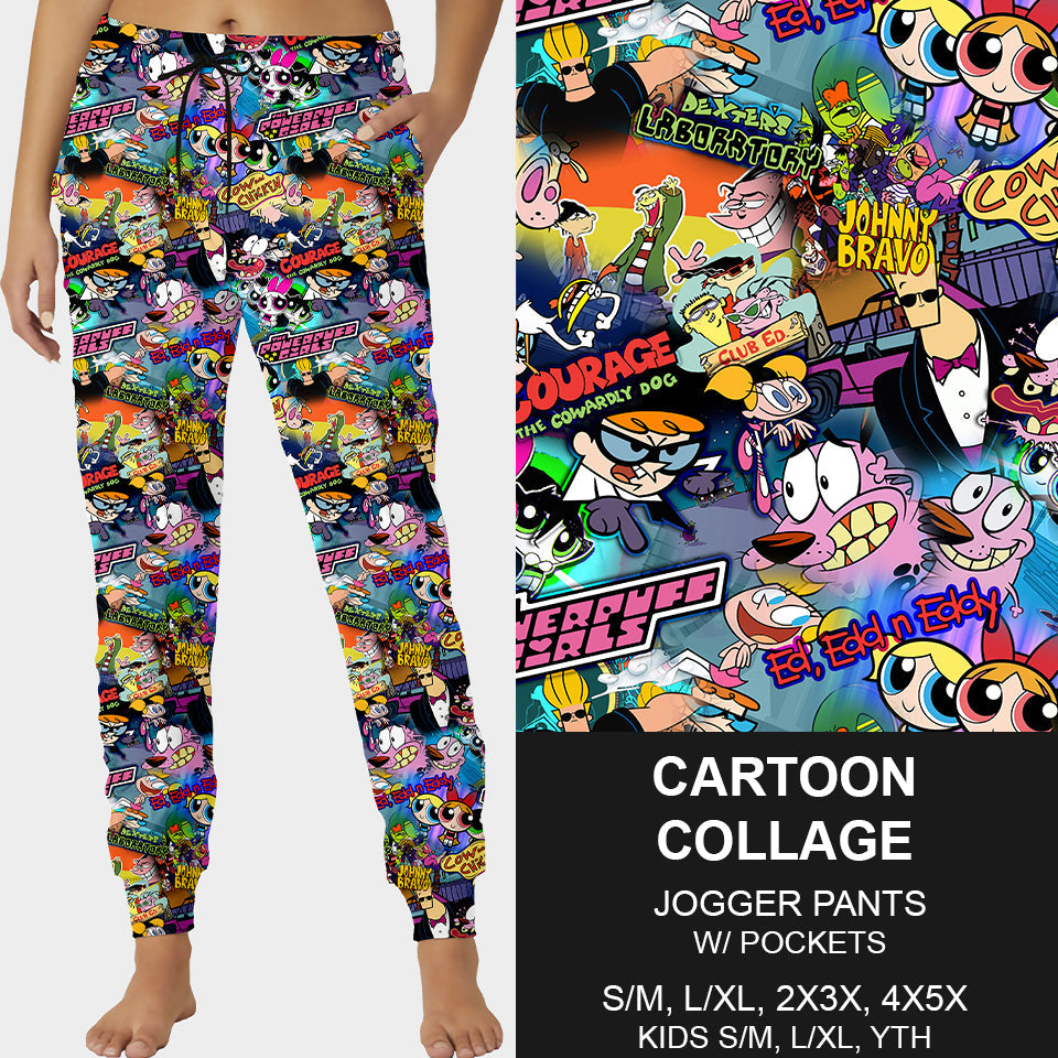 RTS - Cartoon Collage Joggers