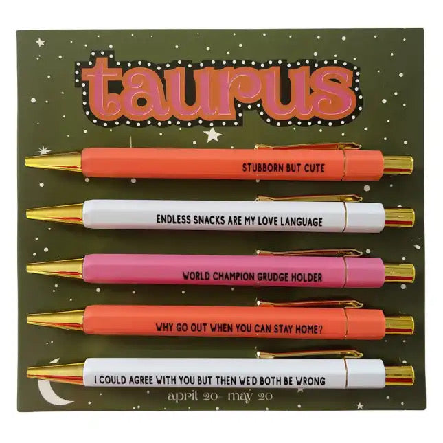 Pen Set - Taurus - PREORDER