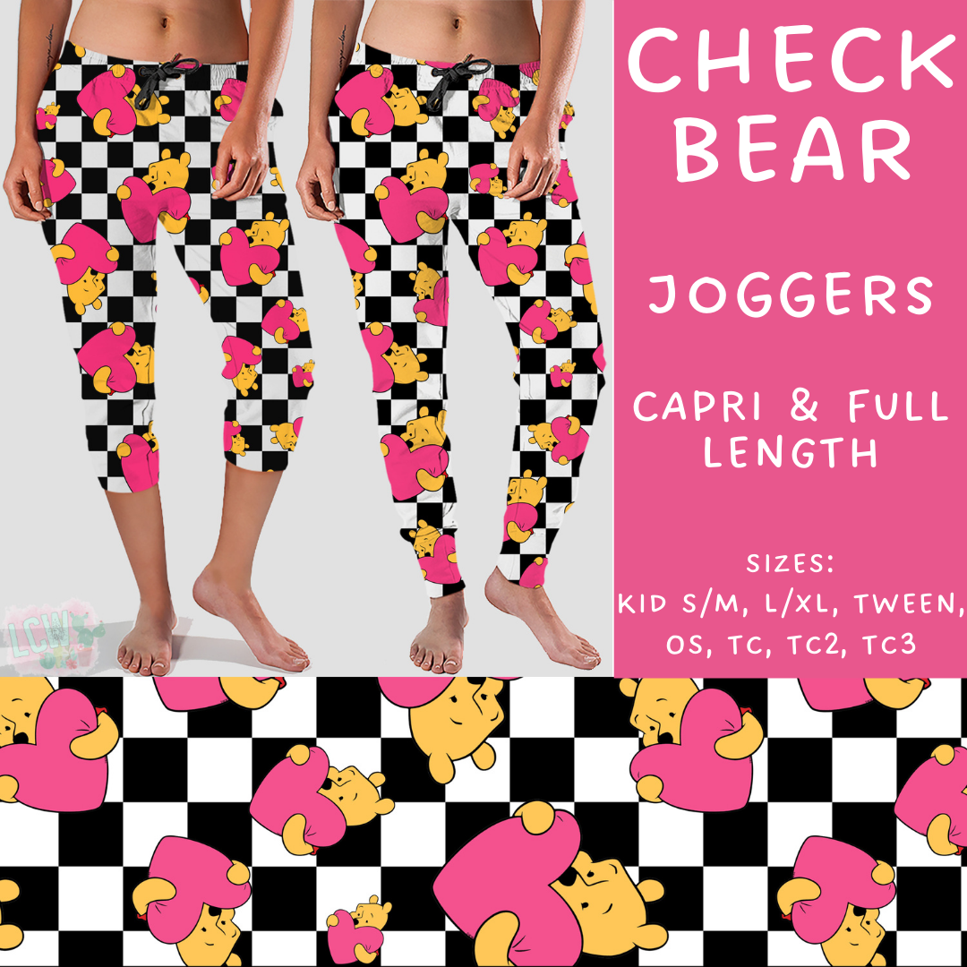 Batch #250 - Magical Valentine - Closes 12/9 - ETA late Jan - Check Bear Full and Capri Length Joggers