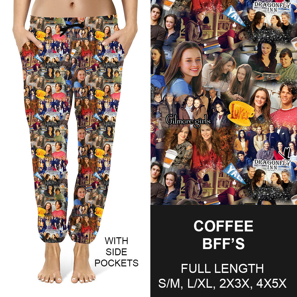 RTS - Coffee BFF's Joggers