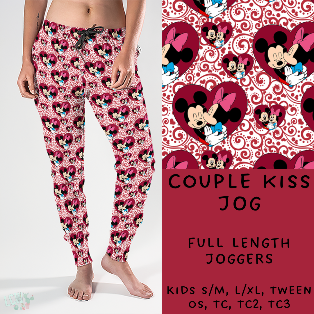 Batch #251 - Magical Love Presale - Closes 12/10 - ETA Late Jan - Couple Kiss Joggers