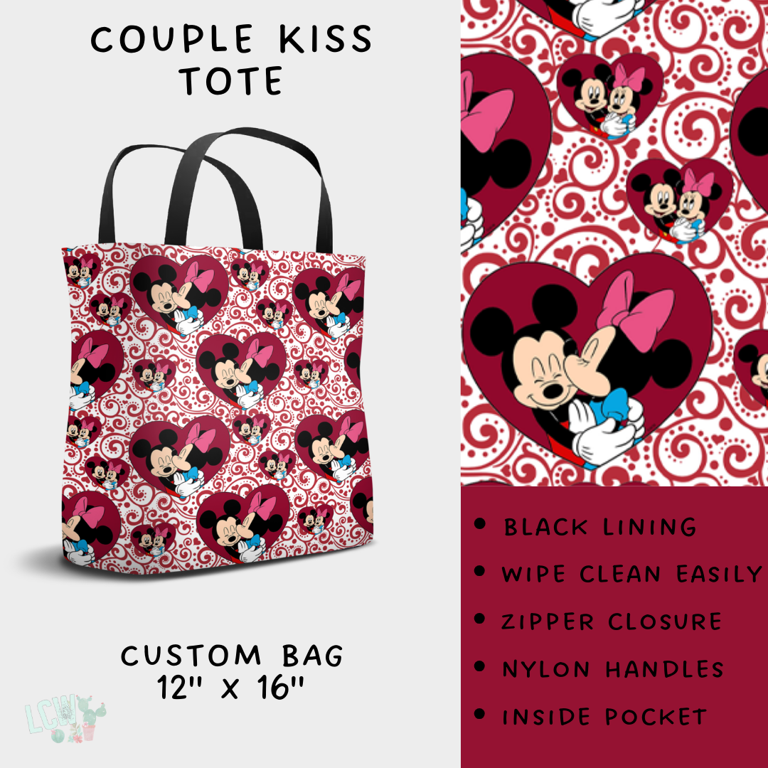 Batch #251 - Magical Love Presale - Closes 12/10 - ETA Late Jan - Couple Kiss Tote