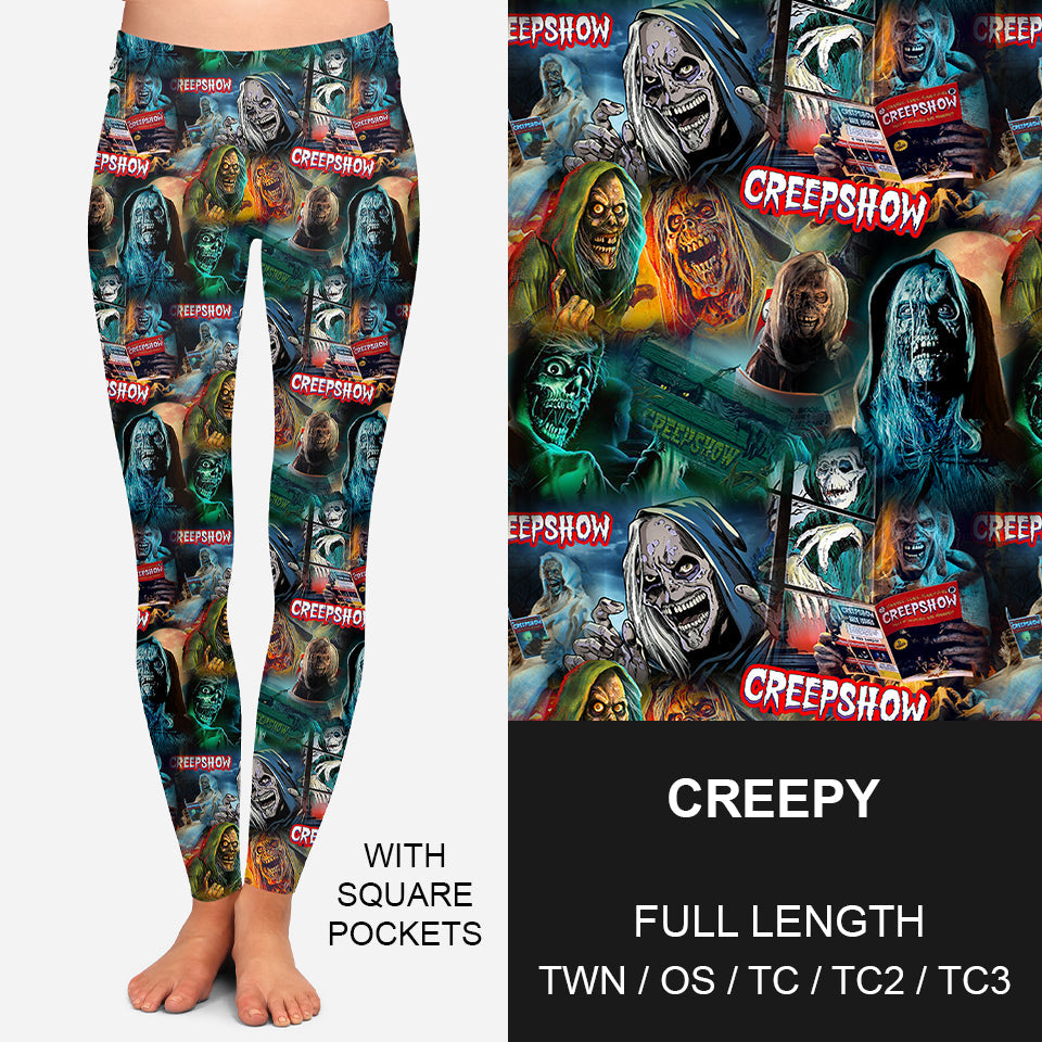 RTS - Creepy Leggings w/ Pockets