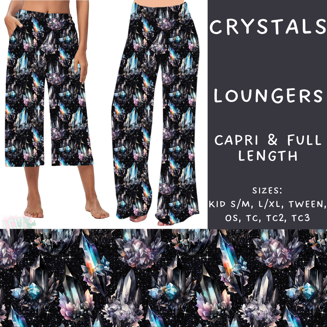 Batch #249 - October Request Run - Closes 12/6 - ETA late Jan - Crystals Capri and Full Length Loungers