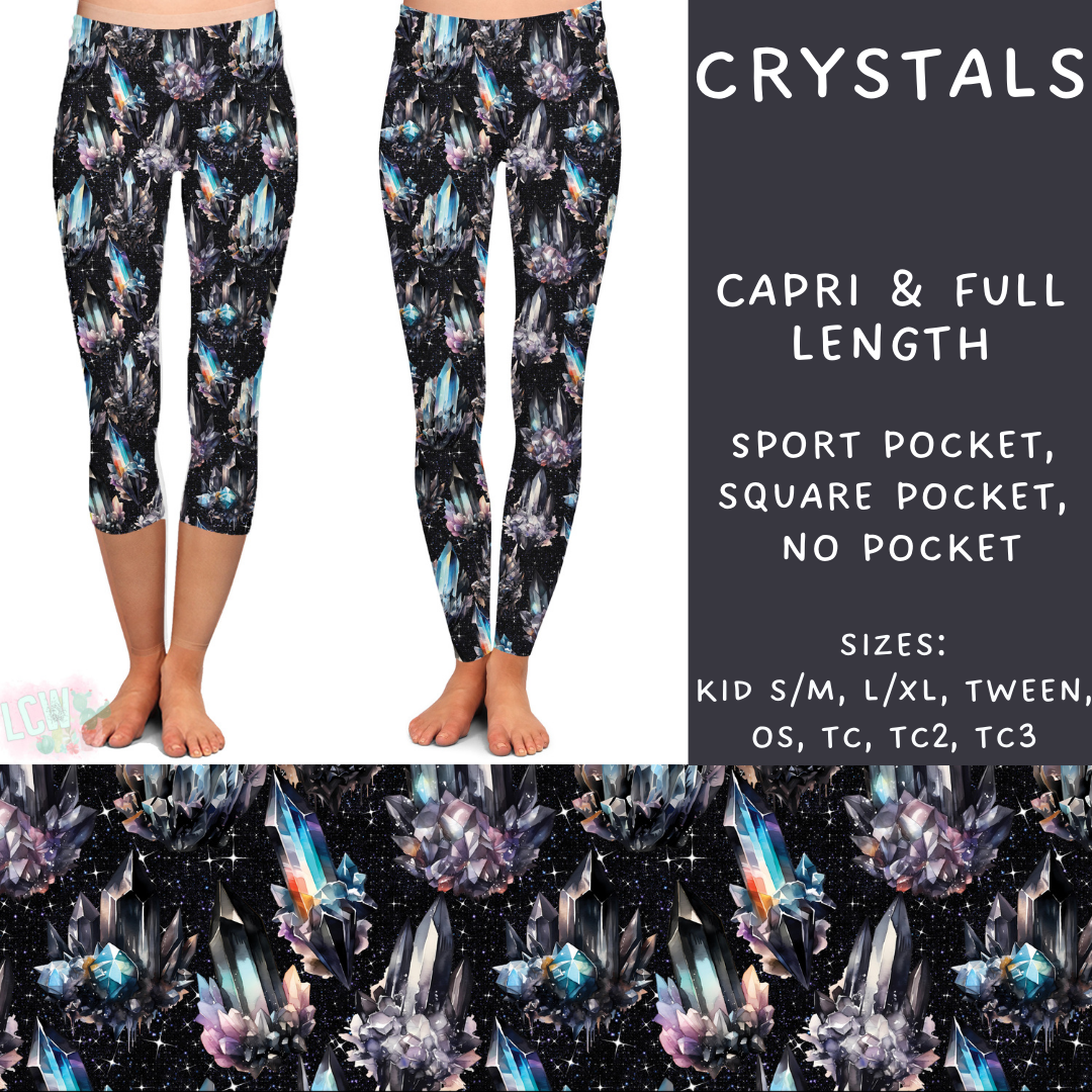 Batch #249 - October Request Run - Closes 12/6 - ETA late Jan - Crystals Full and Capri Length Leggings