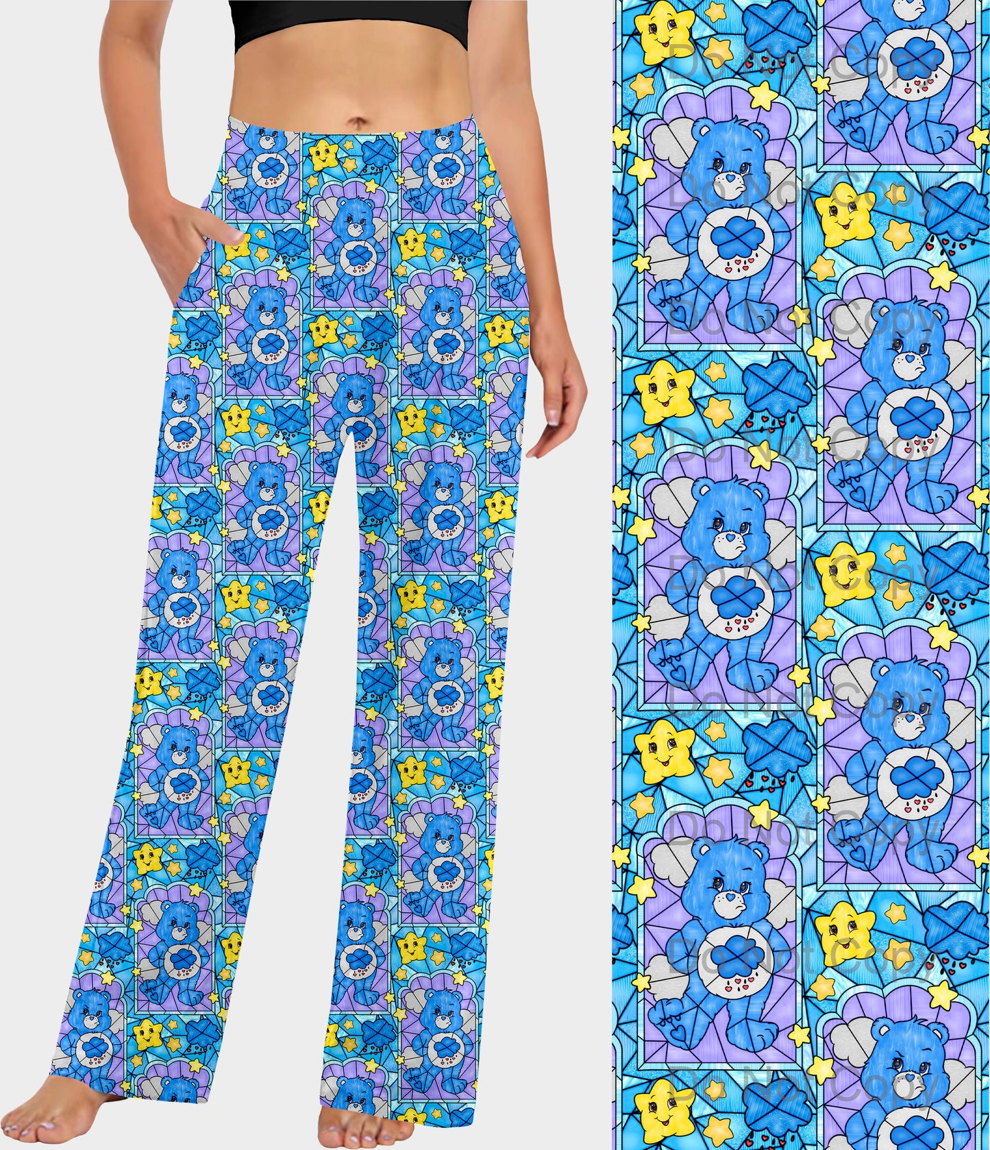 RTS - Care Glass Blue Lounge Pants