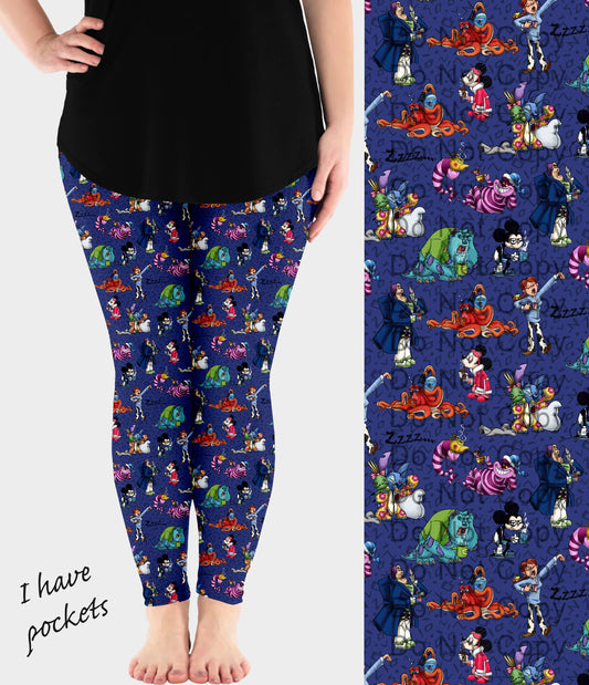 RTS - Case of the Mondays Leggings w/ Pockets