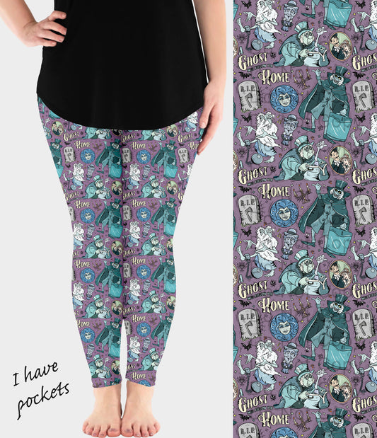 RTS - Cursed Manor Leggings w/ Pockets