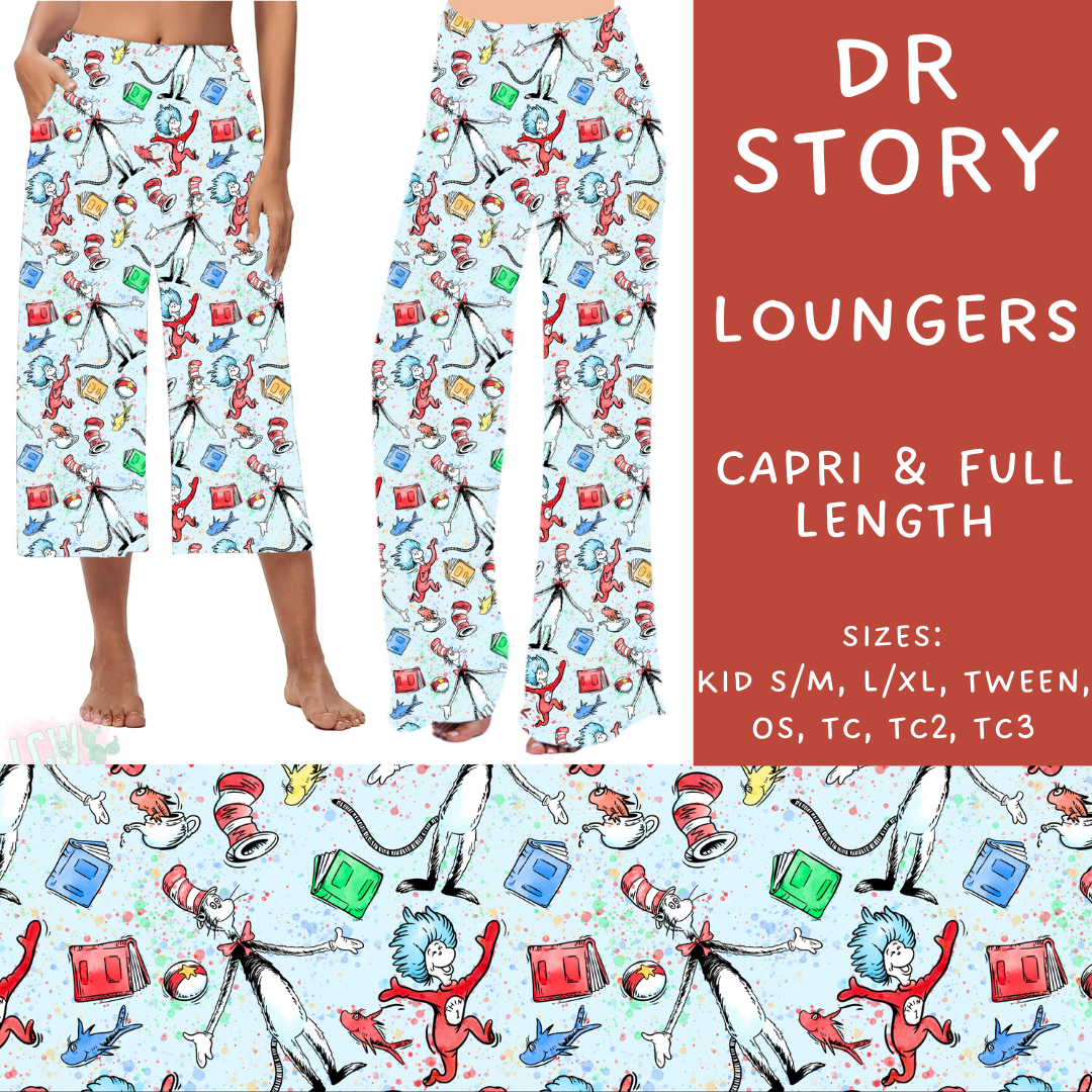 Batch #249 - October Request Run - Closes 12/6 - ETA late Jan - Dr Story Capri and Full Length Loungers