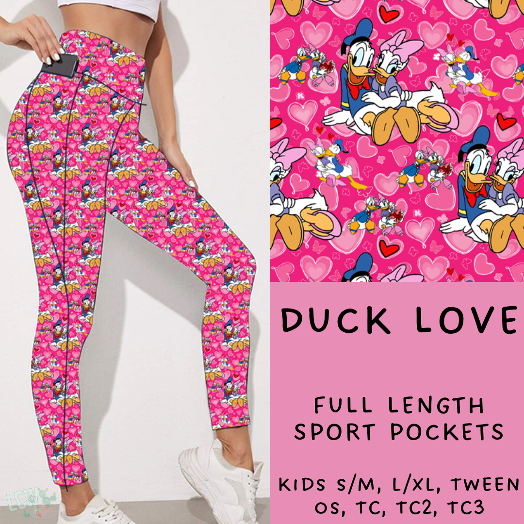 Batch #251 - Magical Love Presale - Closes 12/10 - ETA Late Jan - Duck Love Leggings