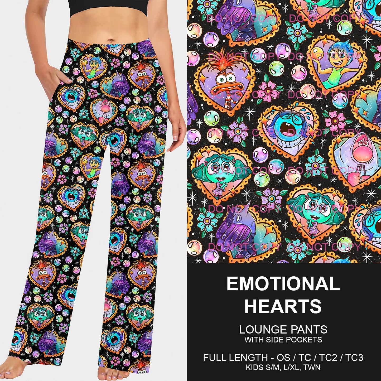 B197 - Preorder Emotional Hearts Lounge Pants (Closes 12/01. ETA late Jan.)