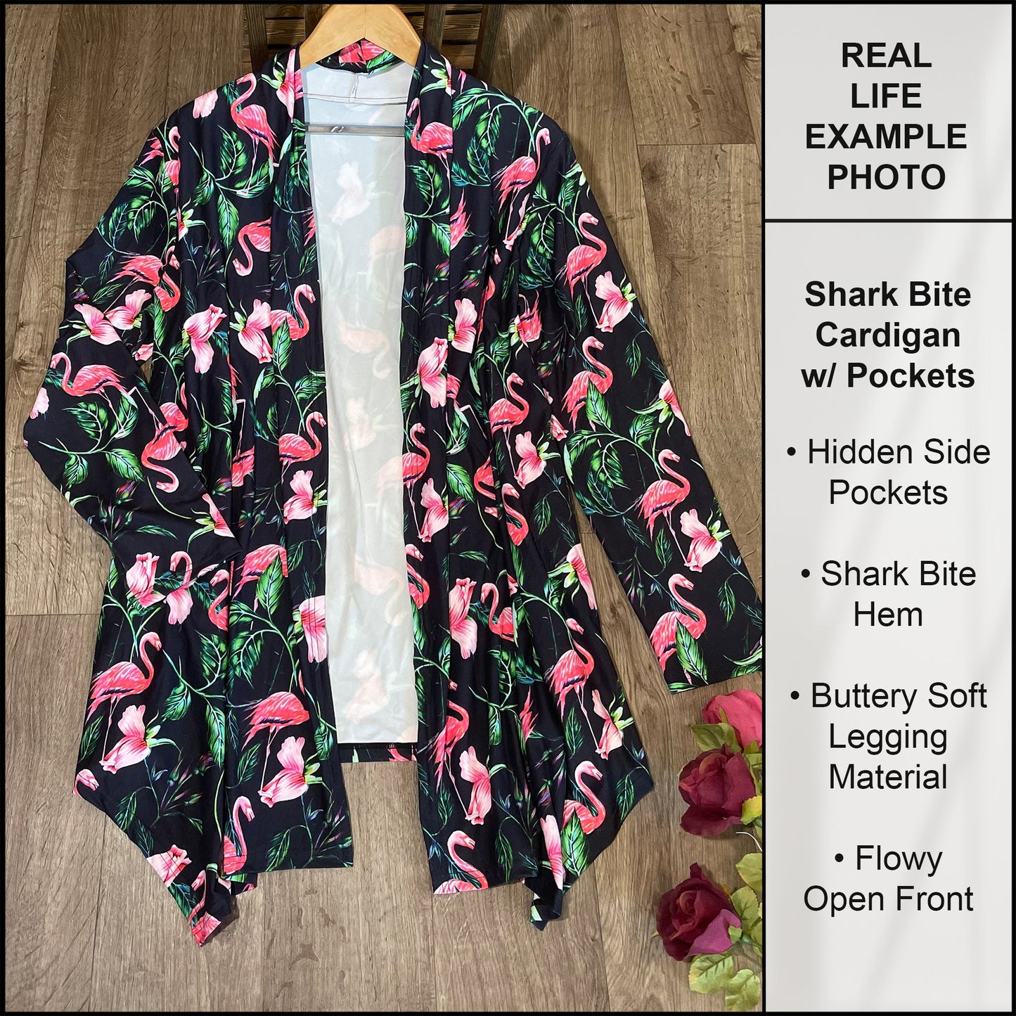 B197 Preorder - Luminous Hearts Cardigan w/ Pockets (Closes 12/01. ETA: late Jan.)