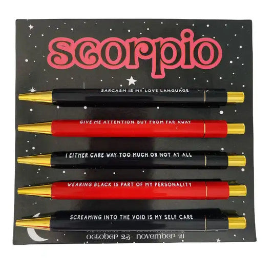 Pen Set - Scorpio - PREORDER