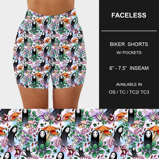 RTS - Faceless Biker Shorts